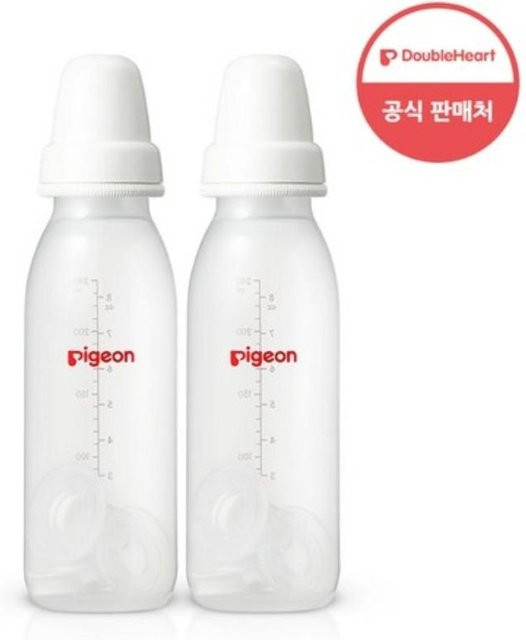 DoubleHeart Babyflaschen für Babys mit Lippen-Kiefer-Gaumenspalte inklusive Nippel, 2er-Set, transparent, BPA-frei - Bild 1