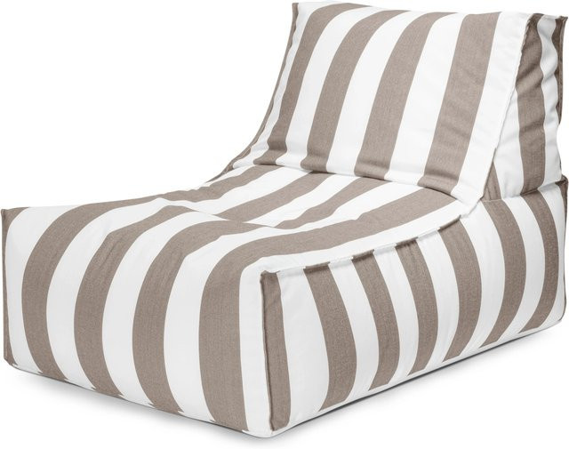 Sitting Point Sessel Santorin Rock 280 in Taupe mit Streifen-Muster - Bild 1