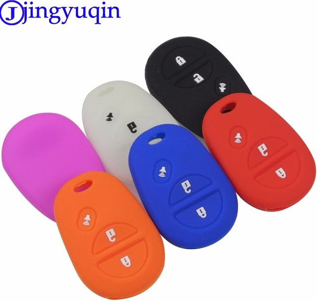 Jingyuqin Schlüsselanhänger Silikon, Toyota Siena/Tundra/Sequoia, Unisex - Bild 1