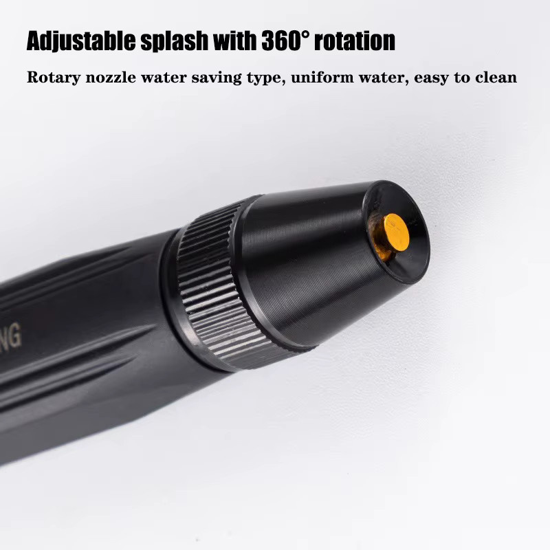 Multifunktions Hochdruck Gartenspritze mit 360 Grad drehbarer Spritzpistole und einstellbarer Schlauchendüse für Gartenbewässerung und Autowäsche - Bild 4