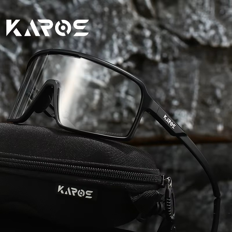 Karos Sonnenbrille, Vollrand, Kunststoff, Unisex, black - Bild 4