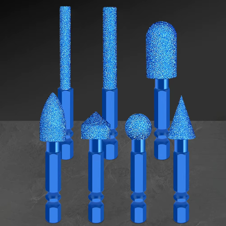 VIBRATITE Beschichtete Schleifbits zur Rostentfernung, Gratentfernung und zum Polieren - Bild 1