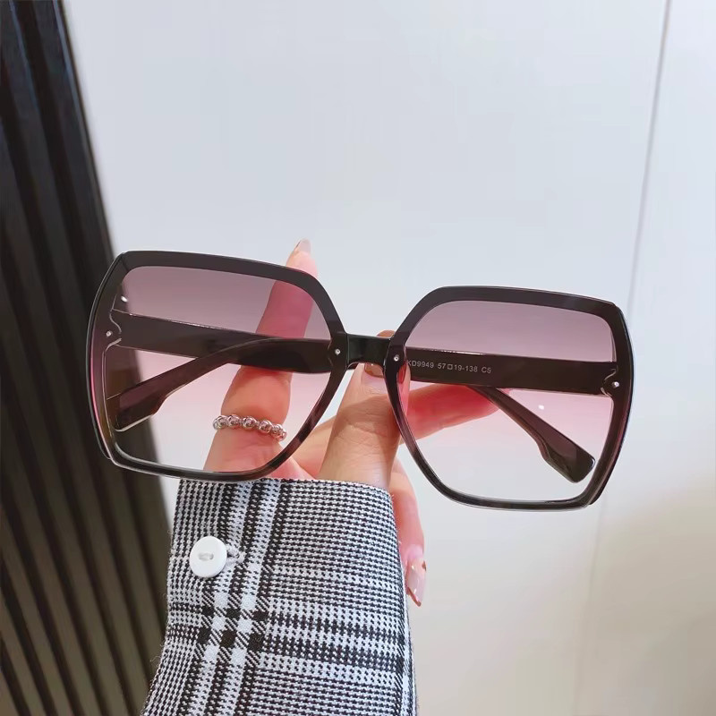 Samjune Sonnenbrille, quadratisch, Vollrand, Kunststoff, Damen - Bild 2