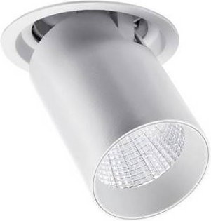 Brumberg LED-Deckenstrahler 88763163DA in Silber und Weiß, dimmbar und verstellbar, warmweiß - Bild 1