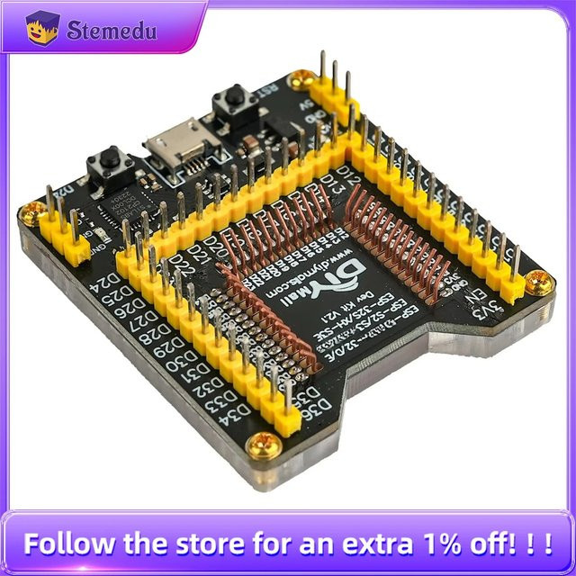 wishiot ESP32 Programmiermodul Test Board Burning Fixture System Development Board ohne Modul - Bild 1