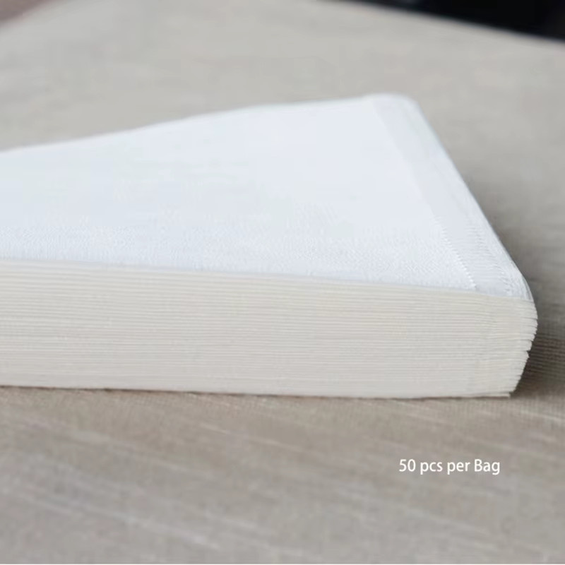 Timemore Filterpapier für Handfilter und V-förmige Kaffeekannen, 50 Stück, Weiß - Bild 5