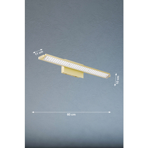 Fischer & Honsel LED-Wandleuchte Pare TW in Gold/Messing, dimmbar - Bild 2
