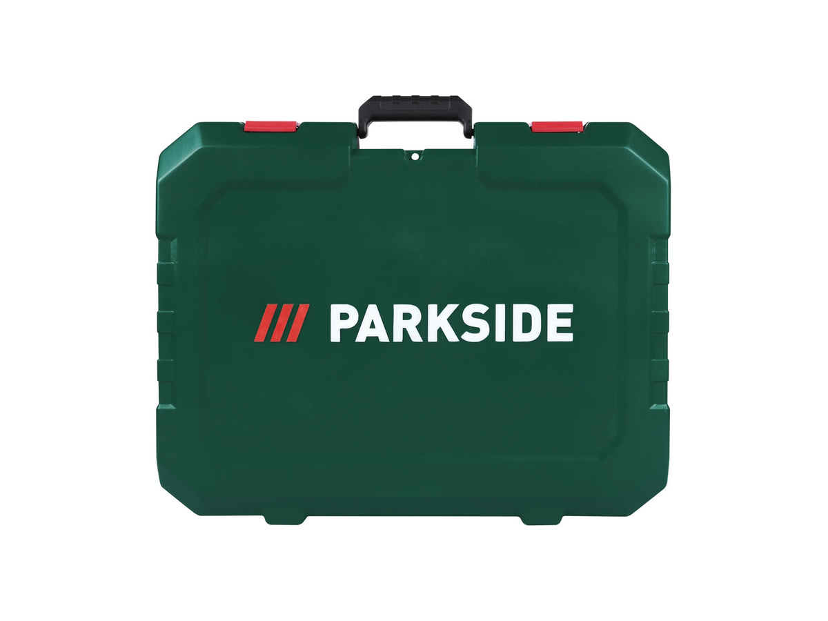Parkside Werkzeugkoffer, 122-teilig, Grün/Stahl/Kunststoff - Bild 2