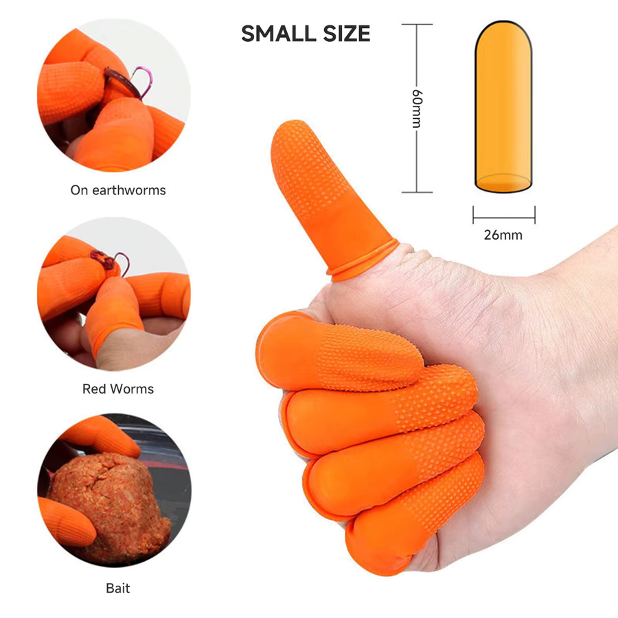 CAOWTAN Einweg-Fingerlinge aus Latex, Unisex - Bild 4