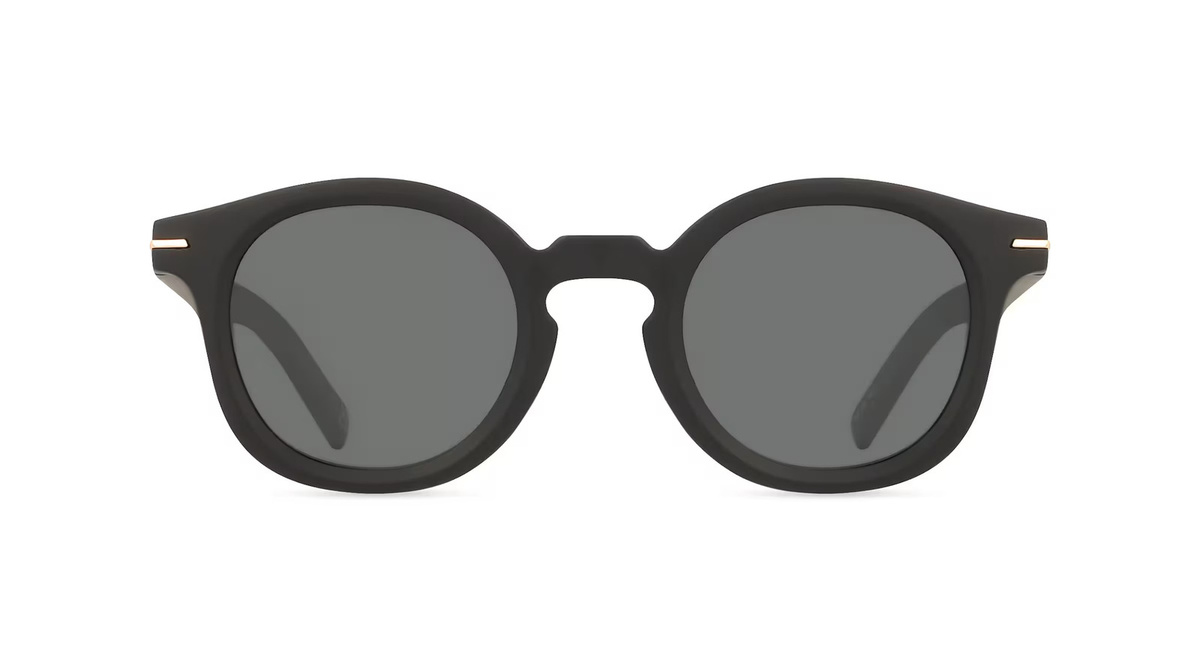 Le Specs HOODWINKED Sonnenbrille, Vollrand, Rund, Kunststoff, Unisex, schwarz - Bild 1