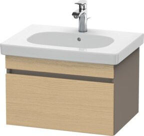 Duravit Waschtischunterschrank DuraStyle in Beige, wandhängend, B/T: 60 x 45,3 cm - Bild 1