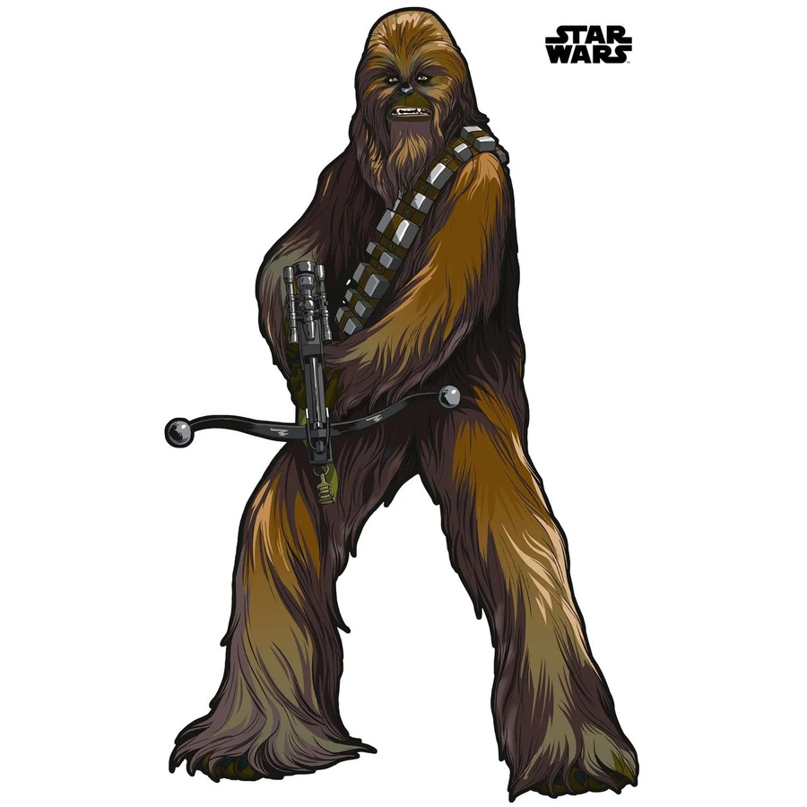 Disney Star Wars Wandtattoo Chewbacca Braun B: 127 cm, H: 200 cm - Bild 2