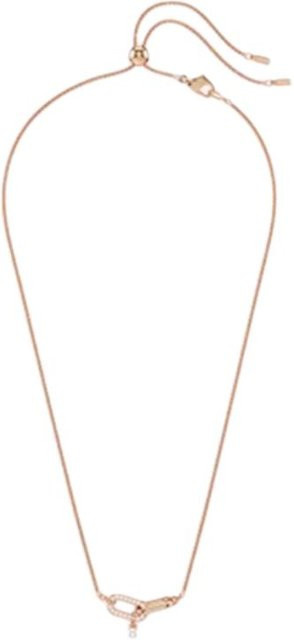 Swarovski Halskette, Roségold, Kristall, Unisex - Bild 1