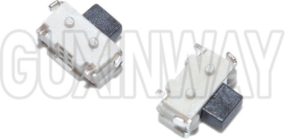GUXINWAY 100er Set Mikro-Taster SMD Netzschalter für MP3 MP4 MP5 und Tablets, Maße: 2 x 4 x 3,5 mm - Bild 1