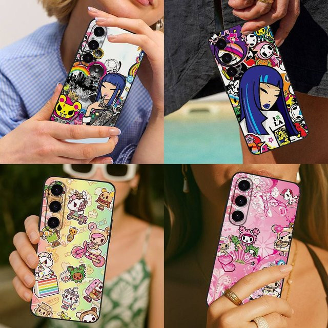 Japan T-Tokidoki Soft Cover Handyhülle für Samsung Galaxy S21 S22 S23 S24 S25 S26 Ultra FE Plus 5G A52S in Multicolour - Bild 1