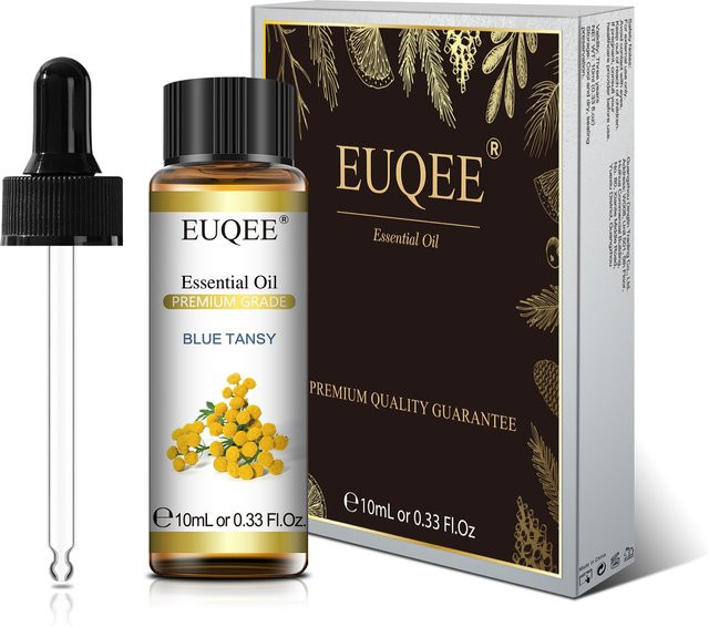 EUQEE Aromaöl Blue Tansy Cardamom Lime Palo Santo, 10 ml - Bild 1