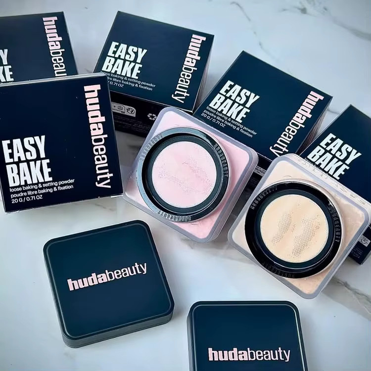 HudaBeauty Easy Bake Loose Puder, Natürlich, Unisex - Bild 5
