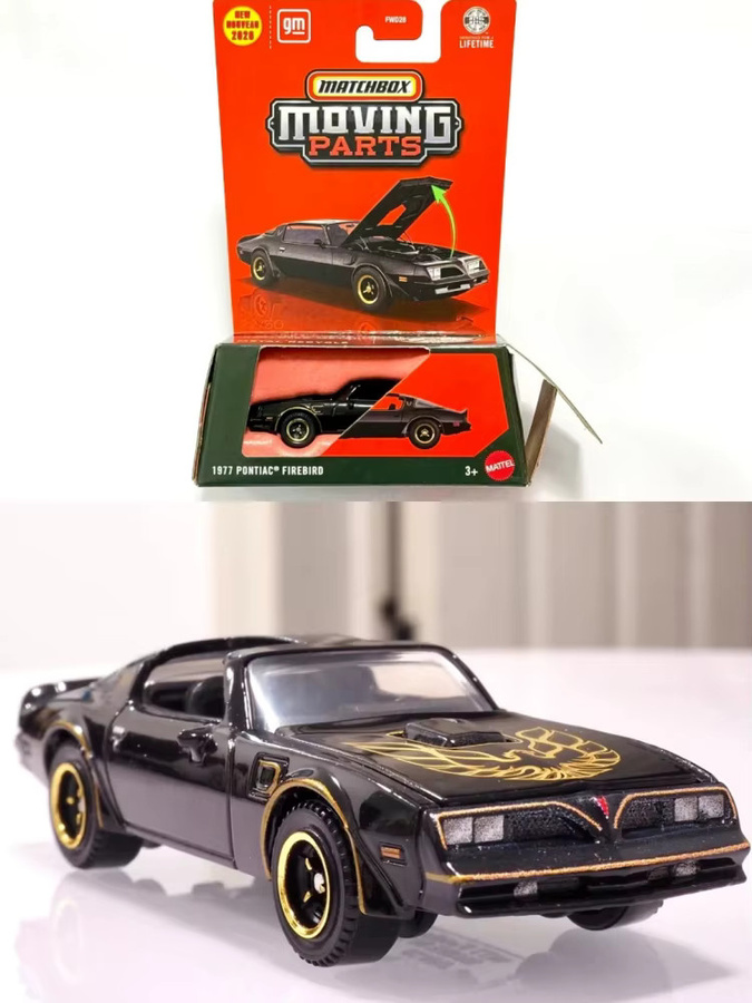 Matchbox 1977 Pontiac Firebird, Druckguss-Metallauto-Modell, 1:64, ab 3 Jahren - Bild 3