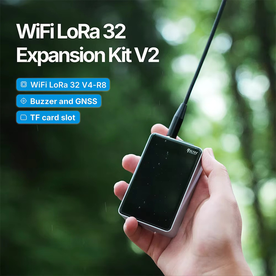 Heltec WiFi LoRa 32 V2 Erweiterungs-Kit mit ESP32, SX1262, WiFi, Bluetooth und 2,8 Zoll Touchscreen-Display für LoRaWAN und Meshtastic - Bild 2