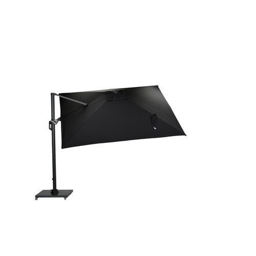 Beleuchteter Sonnenschirm Hawaii Lumen von GARDEN IMPRESSIONS in Schwarz, B/T: 300 x 300 cm - Bild 2