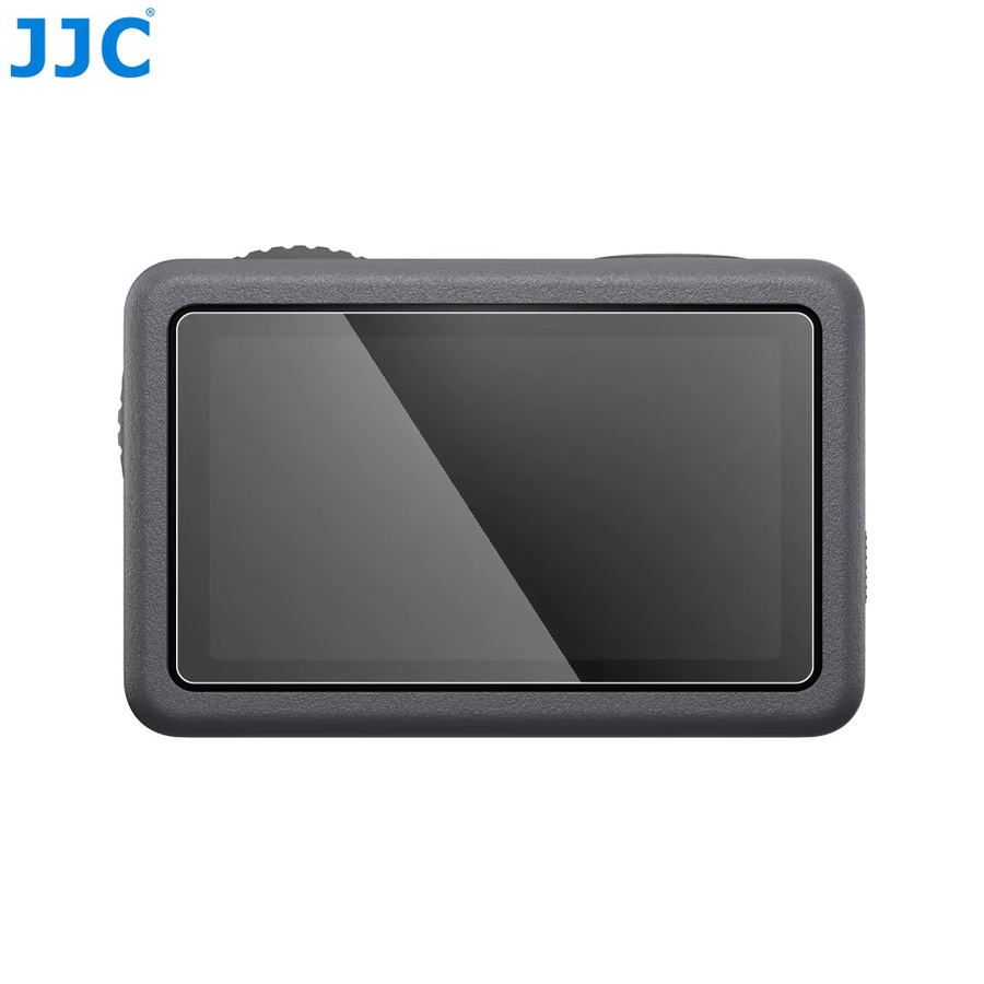 JJC Displayschutzfolie für DJI Osmo Action 6, transparentes gehärtetes Glas mit 9H Härte als Objektivschutz für deine Action Camera - Bild 2
