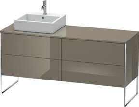 Duravit Waschtischunterschrank XSquare in Hochglanz, B/T/H: 160 x 54,8 x 77,8 cm - Bild 1