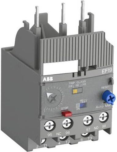 ABB Überlastrelais EF19-6.3 mit 1 Schließer in Grau - Bild 1