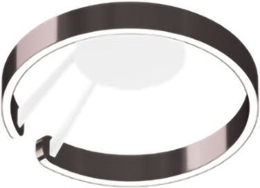 Occhio Mito aura 40 LED-Wand- und Deckenleuchte in Weiß matt mit Phantom-Narrow Kopf und Occhio air Modul, dimmbar mit x-tra warm LED (2200K - 3500K) - Bild 1