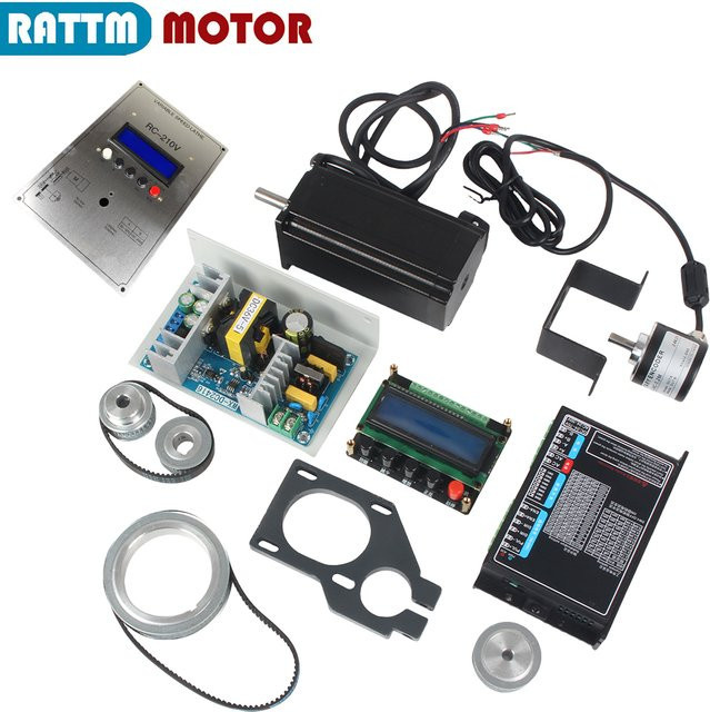 Elektronisches Leitspindel-Controller-Kit für Drehmaschinen CD-210V und WM210V von RATTMMOTOR - Bild 1