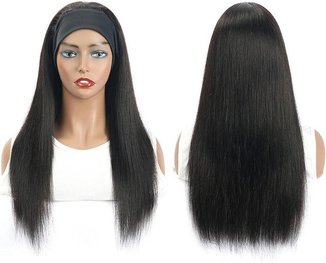 FIUMER Stirnband-Perücke aus Echthaar, Body Deep Wave, Damen - Bild 1