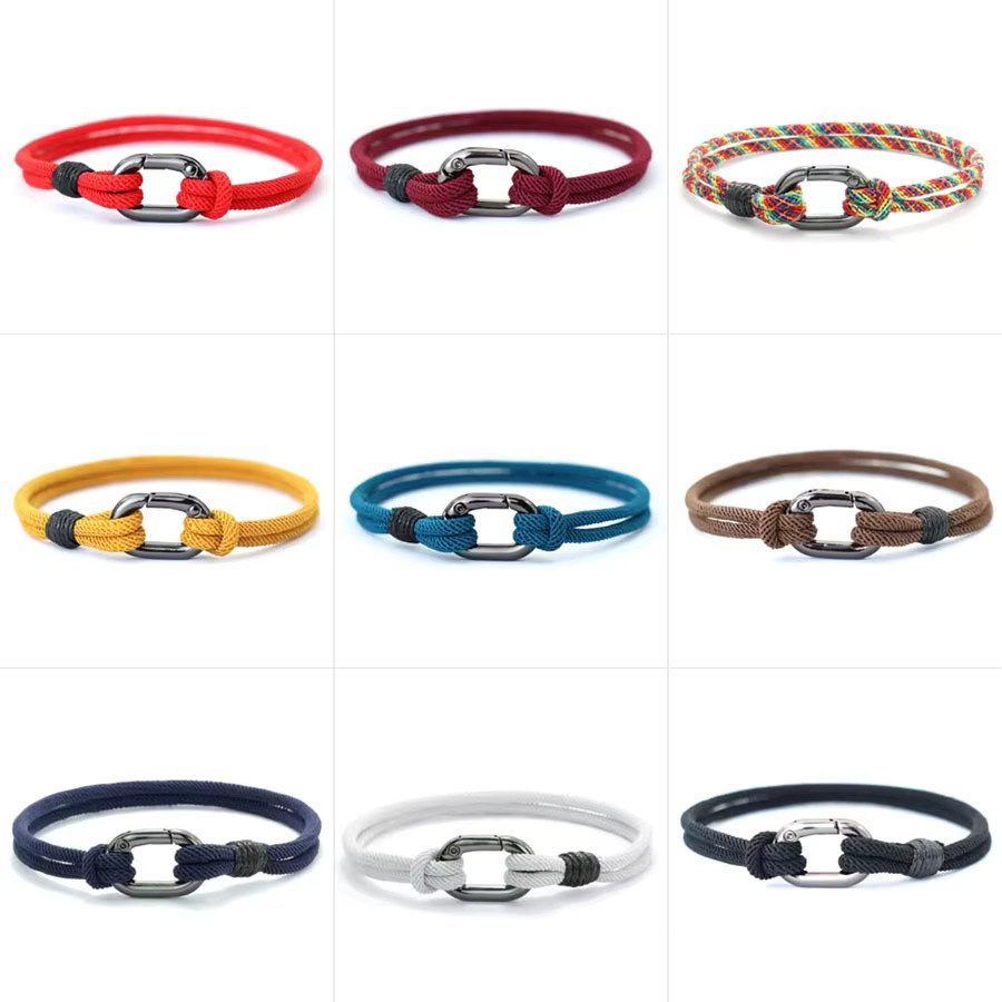 diffone Armband, geflochtenes Seil, 3mm, Unisex - Bild 3