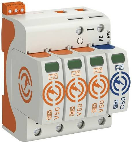 OBO Bettermann Combicontroller V50-3+NPE+FS-280 in Weiß - Bild 1
