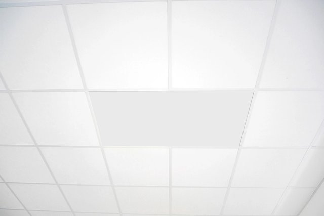 Vasner Infrarotheizung InfraRaster 60D für Rasterdecke in Weiß, 700 W, B/B: 60 x 60 cm - Bild 1