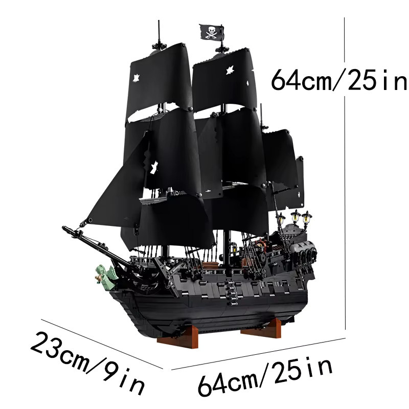WSUEL Piratenschiff, Baukasten, 2862 Teile, ab 14 Jahren - Bild 2
