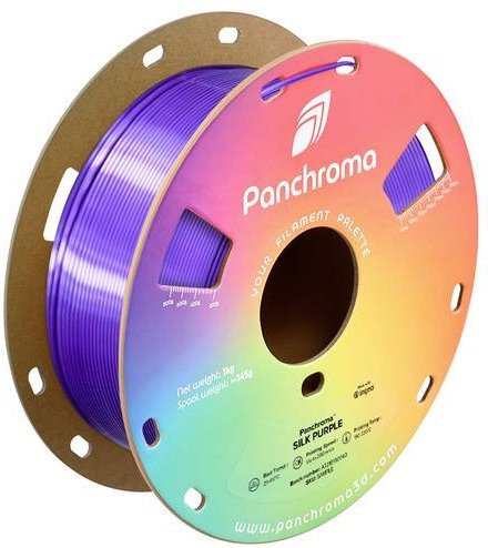 Polymaker Panchroma Silk PLA Filament Purple, Durchmesser: 1,75 mm, 1000 g - Bild 1