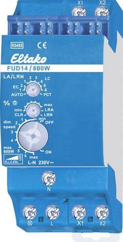 Eltako Dimmaktor FUD14/800W für Hutschiene mit 800W Schaltleistung und Drehschalter - Bild 1