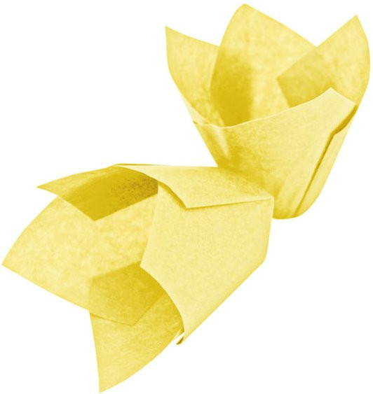 Schneider Muffinformen aus Papier, gelb, Ø 5,0 cm x H 5,5 cm, 1000 Stück - Bild 1