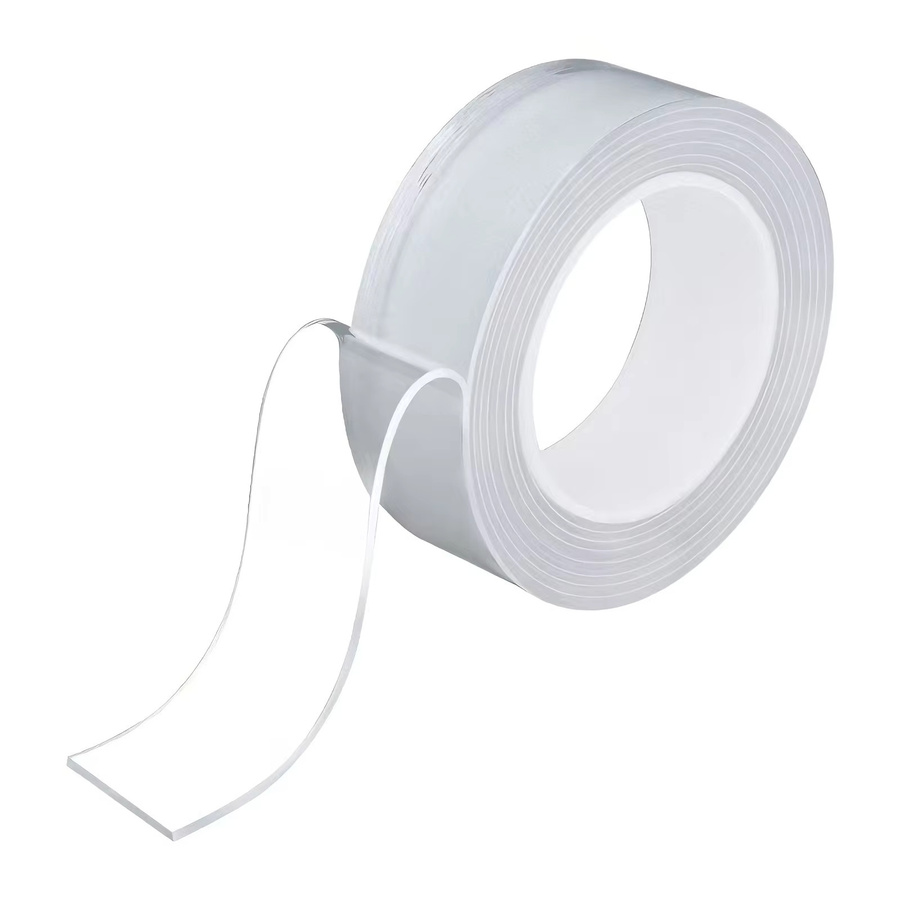 Transparentes doppelseitiges Nano-Klebeband, wasserfest und hitzebeständig, Länge: 1 m - Bild 4