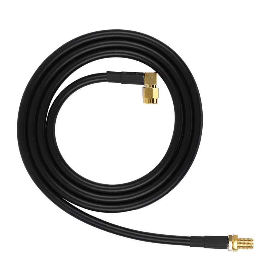 YOUTHINK SMA-Buchse auf SMA-Stecker Antennenadapter Koaxial-Verlängerungskabel in Schwarz für Baofeng UV-5R UV-82 UV-9R Plus Walkie-Talkie - Bild 2