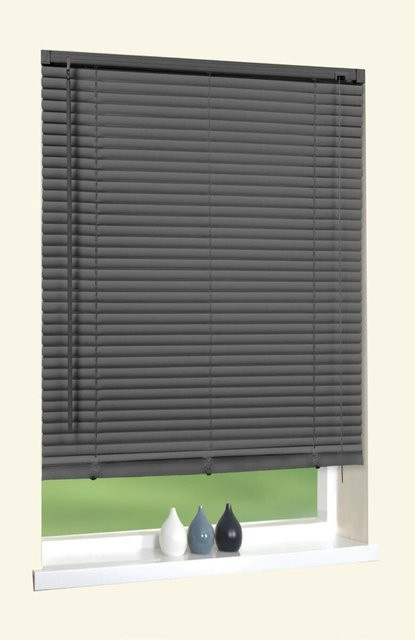 Sensation PVC-Jalousie in Anthrazit, Breite: 100 cm, Höhe: 150 cm - Bild 1