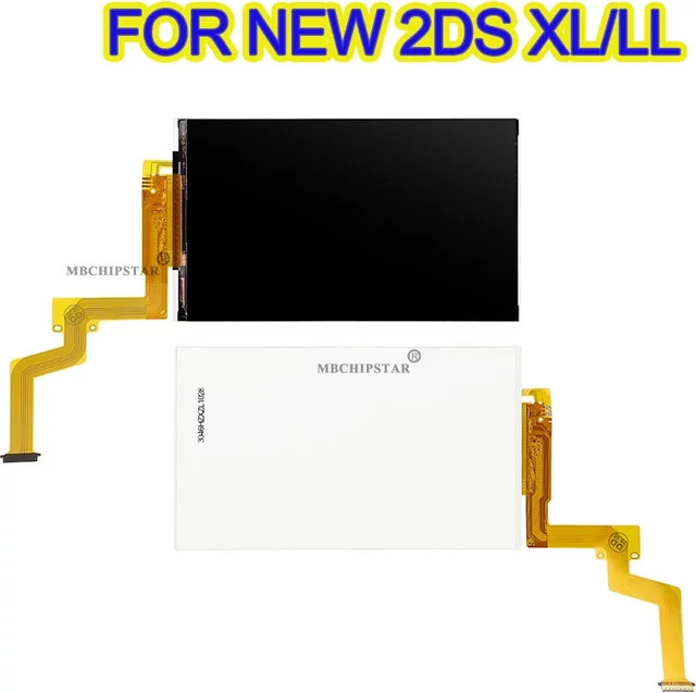 MBCHIPSTAR LCD Bildschirm Ersatz für Neue 2DS XL LL Konsole in Schwarz - Bild 1