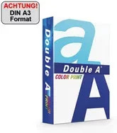 Double A Kopierpapier Color Print A3, Weiß, 90 g/m², 500 Blatt - Bild 1
