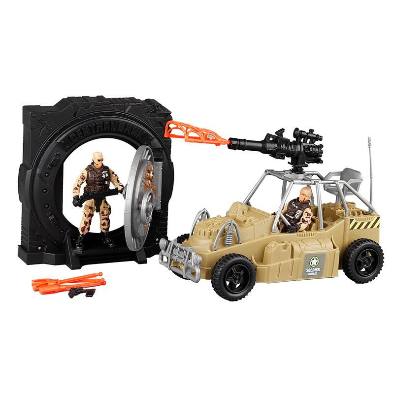Yiran toy 1 Soldaten-Set Militär Dunkles Khaki - Bild 4
