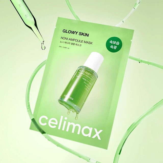 celimax Glowy Skin Noni Ampullenmasken Set, Serum, 10 Stück - Bild 1