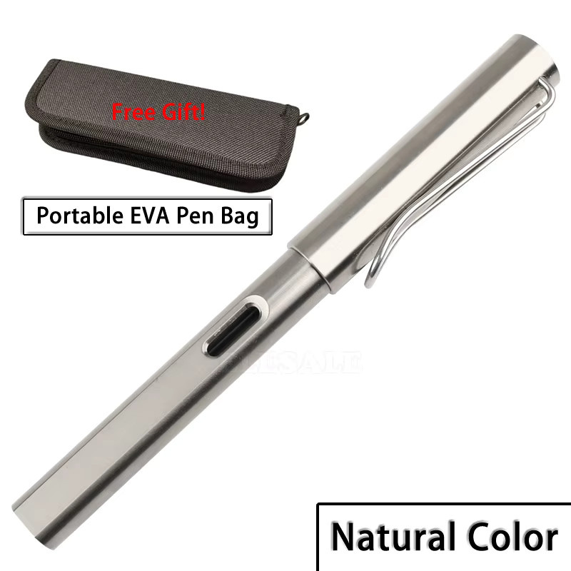 ELESESAFE 2-in-1 Titan TC4 Taktischer Brunnen Stift aus Metall für Business und Outdoor EDC - Bild 4