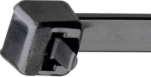 Panduit RCV370 PRT2S-C0 Kabelbinder mit Hebelverschluss, Schwarz, UV-stabilisiert und witterungsbeständig, Länge: 18,8 cm, Breite: 0,48 cm - Bild 1