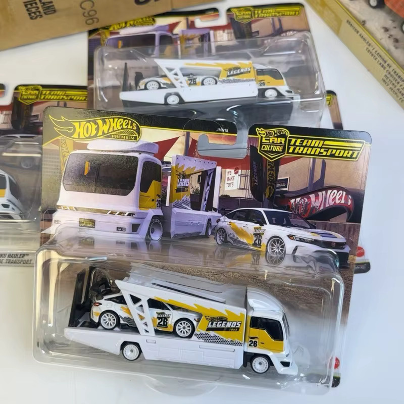 Hot Wheels Premium Car Culture JMN15 Team Transport Serie Legends Tour '24 Honda Civic Type R, Modellautos - Bild 3