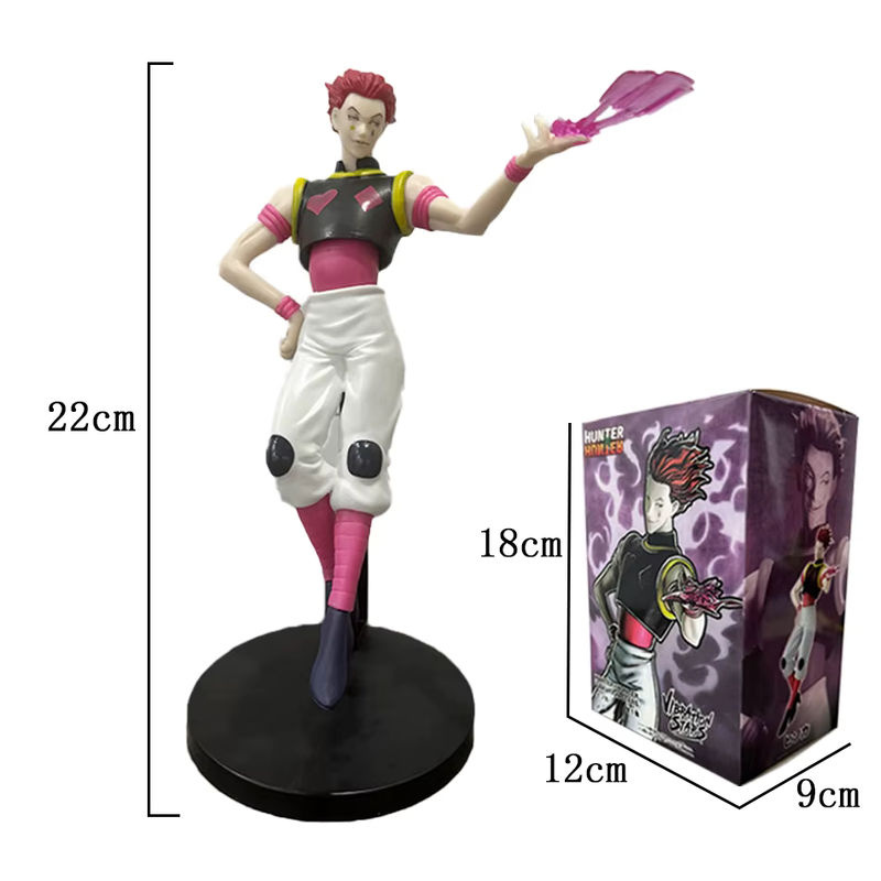 Bandai Hunter x Hunter Anime Figur Gon Freecss Alluka Zoldyck Chrollo Lucilfer Kurapika Modell aus Kunststoff mehrfarbig Höhe: 15-23 cm - Bild 4