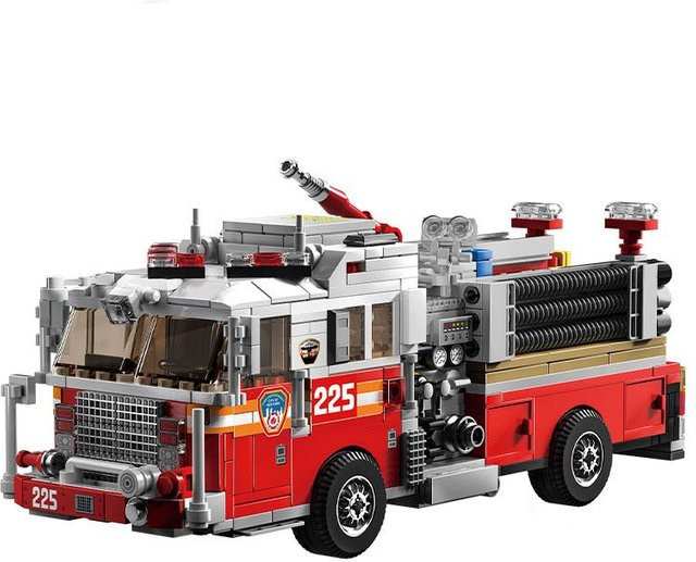 Stadtfeuerwehr Rettungs-Ingenieurfahrzeug, Bausteine, ab 6 Jahren - Bild 1