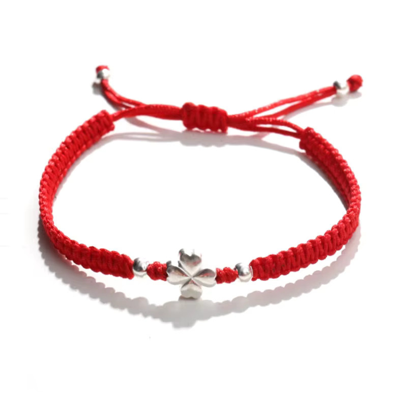 La Monada Armband, 925 Silber, Blume, rot, Damen, 16-22 cm - Bild 2